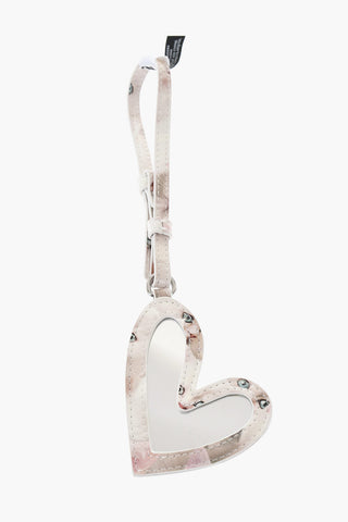 Specchio Portatile PLAY a Forma di Cuore con Stampa Gatti