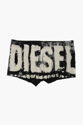 Boxer UMBX-DAMIEN in Cotone Stretch con Logo Effetto Sfumato