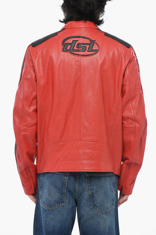 Leather Biker Jacket L-POP