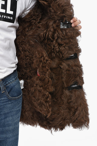 Lackjacke L-HARNETT Mit Shearling-Futter