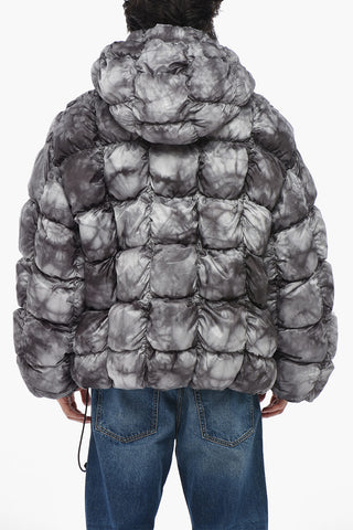 Giubbotto Imbottito W-RALLE Con Stampa Tie-Dye