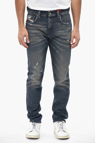 Jeans Slim Fit D-STRUKT 2019 Mit Mittlerer Taille 16cm L.32