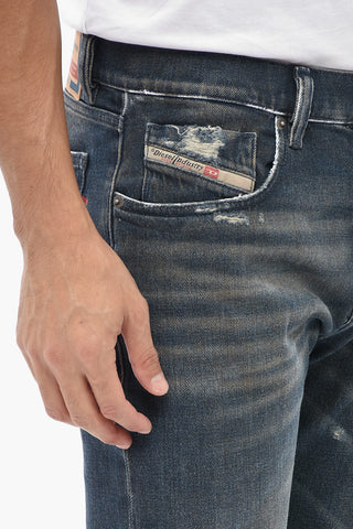Jeans Slim Fit D-STRUKT 2019 Mit Mittlerer Taille 16cm L.32