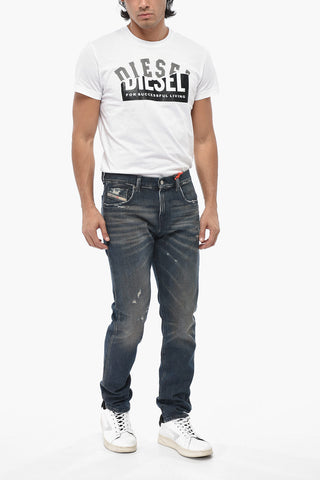 Jeans Slim Fit D-STRUKT 2019 Mit Mittlerer Taille 16cm L.32