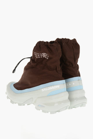 MM6 SALOMON Sneakers Cross Hike Mid in Tessuto Tecnico con Gaiter Integrato