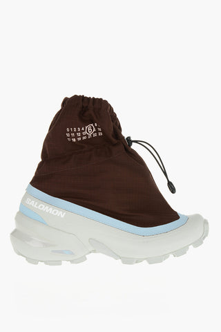 MM6 SALOMON Sneakers Cross Hike Mid in Tessuto Tecnico con Gaiter Integrato