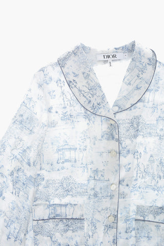 Satin-Bluse mit aufgesetzten Taschen A