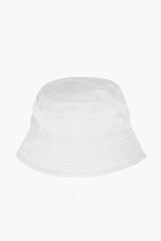 MM6 Cotton Bucket Hat with Contrast Logo