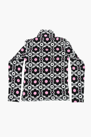 RICHARD QUINN Lightweight High-Neck Top With Floral Print