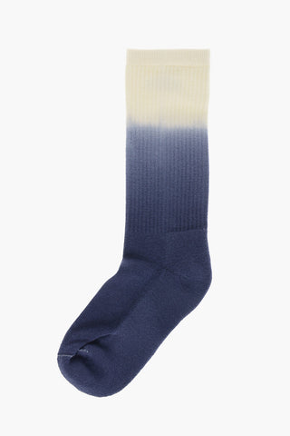 Lange Socken Aus Baumwollmischung Mit Tie-Dye-Effekt