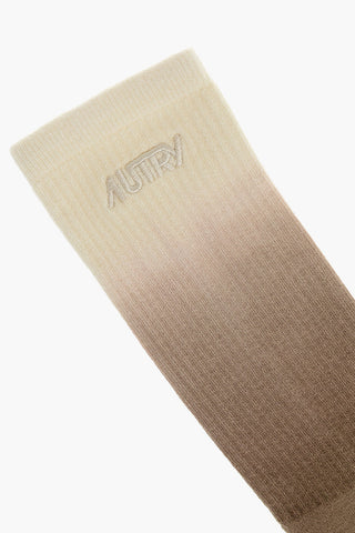 Lange Gerippte Socken Mit Verlaufseffekt