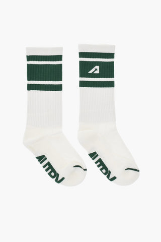 Socken Aus Baumwollmischung Mit Kontrastdetails