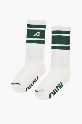 Socken Aus Baumwollmischung Mit Kontrastdetails
