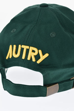Cappello da Baseball a Tinta Unita in Cotone