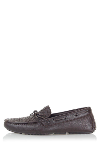 Woven Leather Loafer