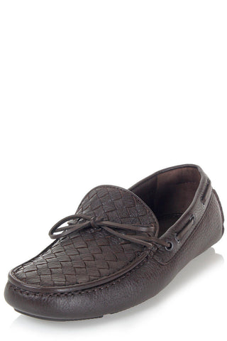 Woven Leather Loafer