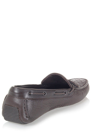 Woven Leather Loafer