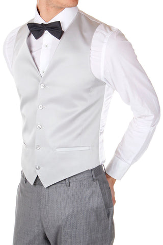 Virgin Wool-Blend Waistcoat