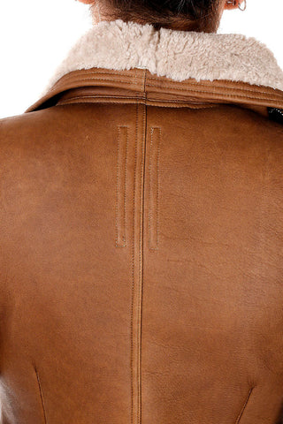 CLASSIC BIKER Jacke aus Shearling