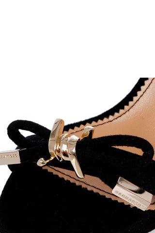 Suede Sandal 10 cm