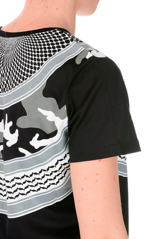 Printed FAIRISLE KEFIAH PETIT T-shirt