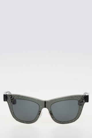 Acetate Thick Frame Sunglasses