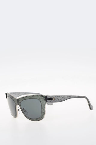 Acetate Thick Frame Sunglasses