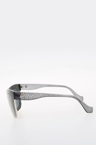 Acetate Thick Frame Sunglasses