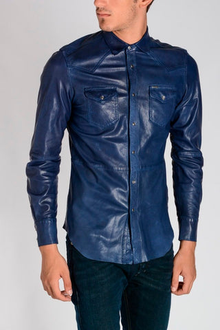 L-SULRO Leather Shirt