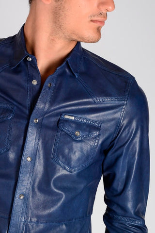 L-SULRO Leather Shirt