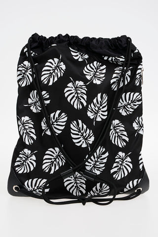 Printed Fabric Drawstring Bag