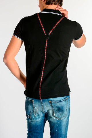 Polo In Cotone con Ricami 