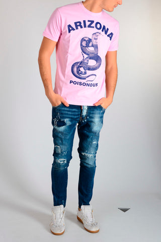 Pink MAN T-SHIRT