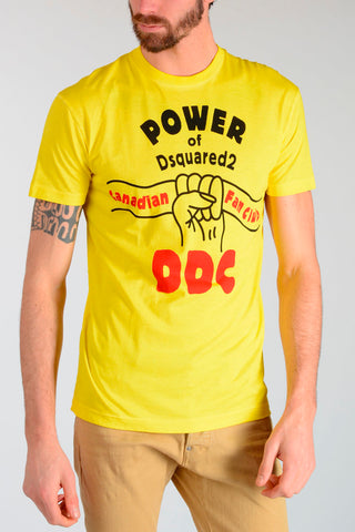 Yellow MAN T-SHIRT