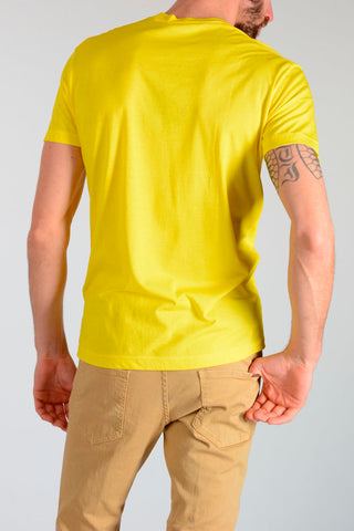 Yellow MAN T-SHIRT