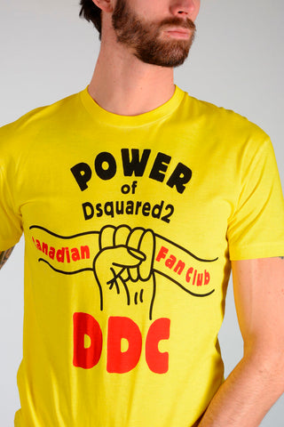 Yellow MAN T-SHIRT