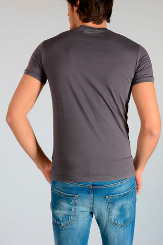 Dark grey MAN T-SHIRT