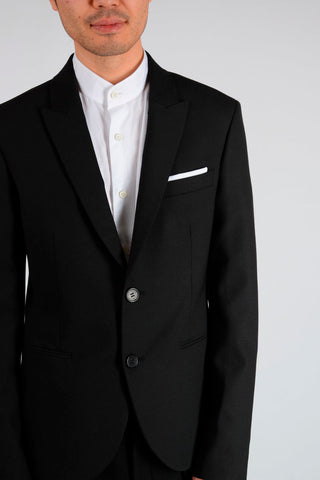 Peak Lapel Skinny Fit CONSTRUCTED 2-ButtonsBlazer