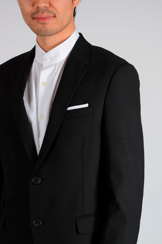 Virgin Wool Blend Blazer