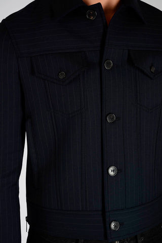 PinStripe Jacket Virgin Wool