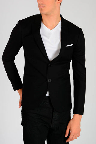 Peaked Lapel Super-Skinny Fit Blazer