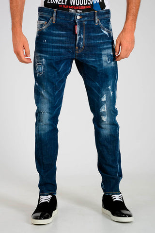 Jeans SEXI TWIST aus Stretch-Denim 17cm