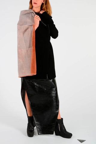 Virgin Wool CONCH PEA Coat
