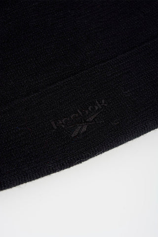 HAUTE COUTURE REEBOK Embroidered Logo Wool Beanie Hat