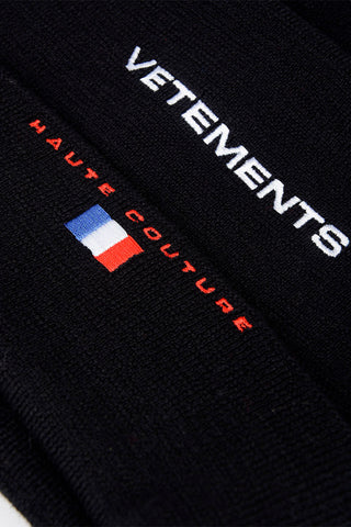 HAUTE COUTURE REEBOK Embroidered Logo Wool Beanie Hat