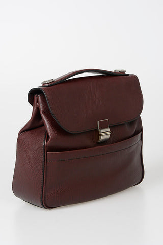 Leather KENT Top Handle Bag