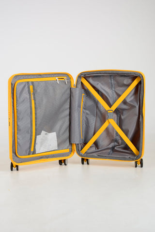 SOUNDBOX Cabin Trolley 55cm 4W Expandable Yellow