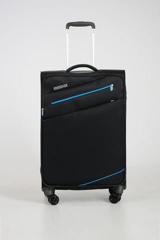 PIKES PEAK Medium Trolley 68cm 4W Expandable Volcanic Black