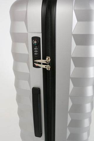 ZETA Large Trolley 4W Silver
