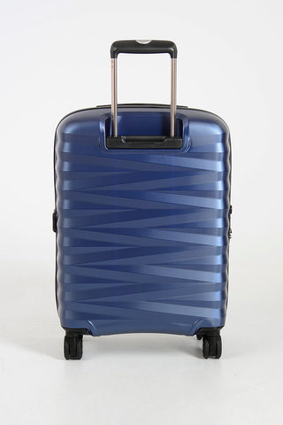 ZETA Cabin Trolley 55cm 4W Blue